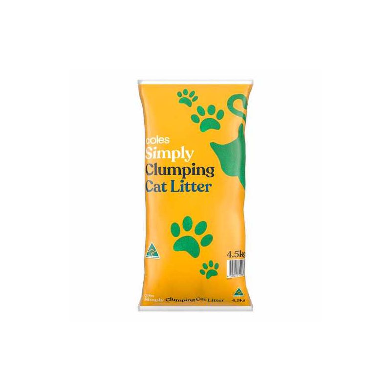 Coles Clay Cat fichas Litter