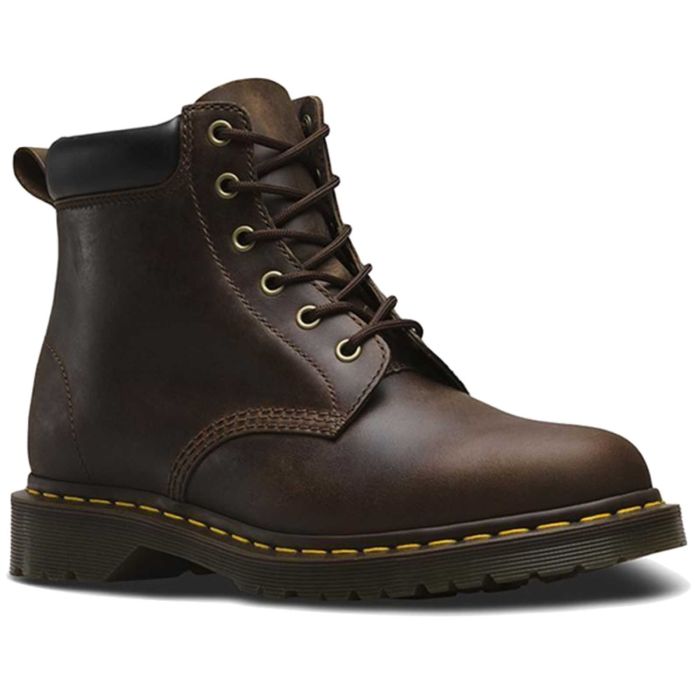 dr. martens 939 ben boots 6 eye mens shoes crazy horse leather doc gaucho brown