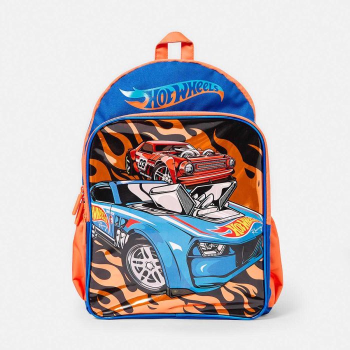 hot wheels backpack blue