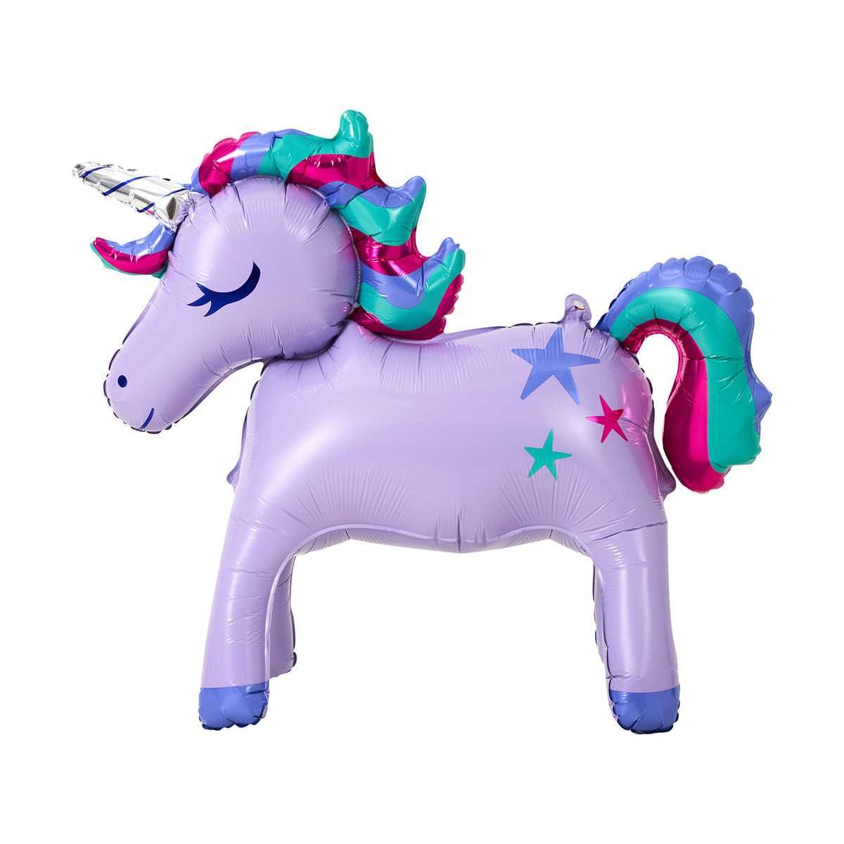 standing unicorn balloon