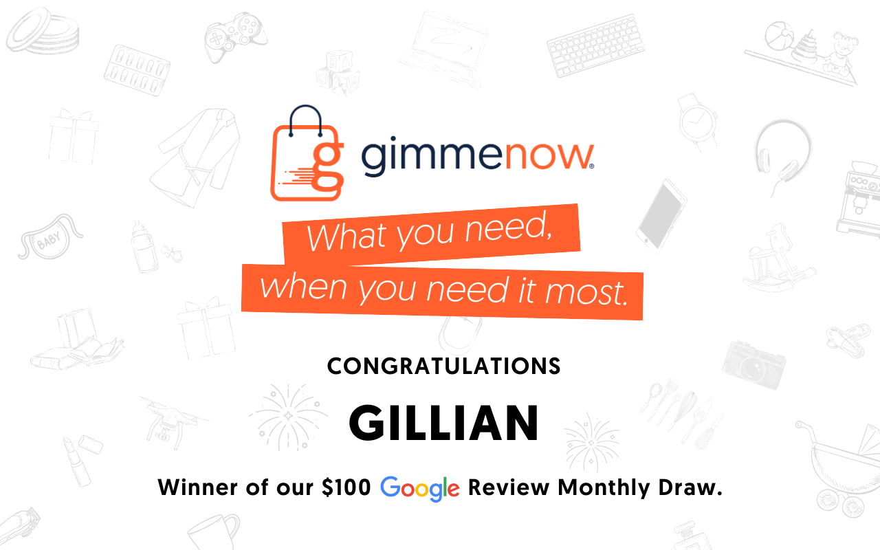 GimmeNow x Google Review December 2024 Winner