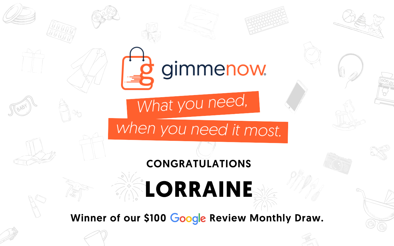 GimmeNow x Google Review January 2025 Winner