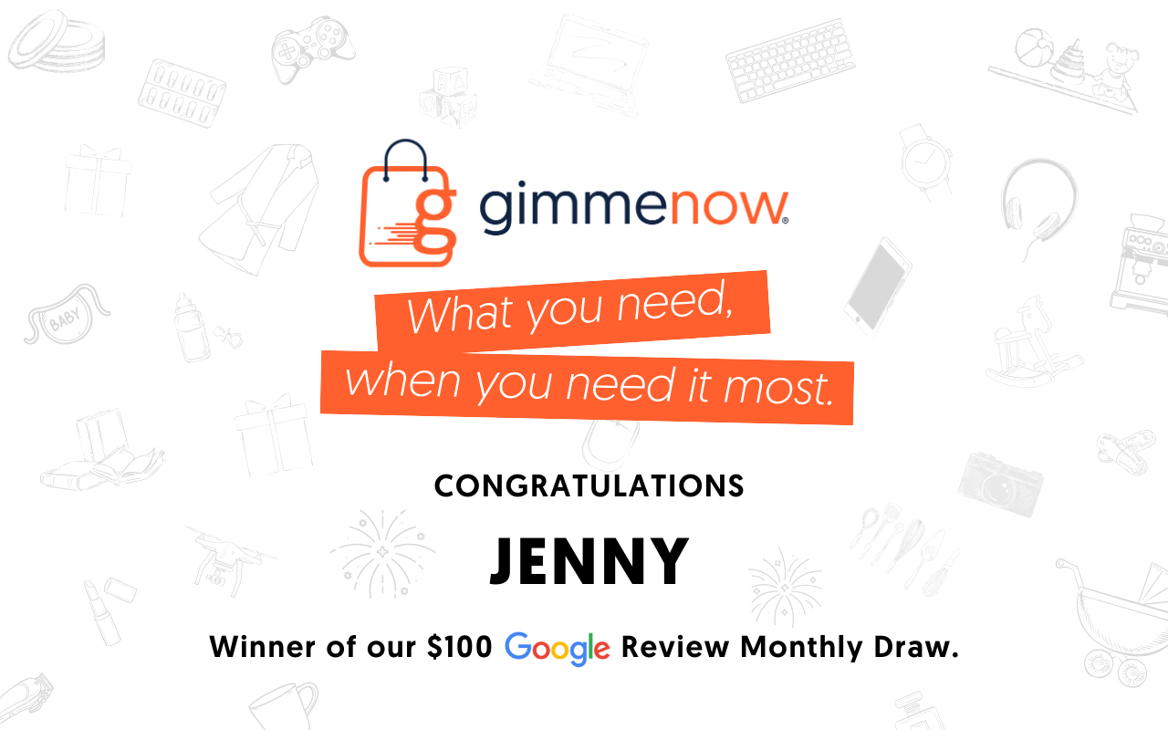 GimmeNow x Google Review November 2024 Winner